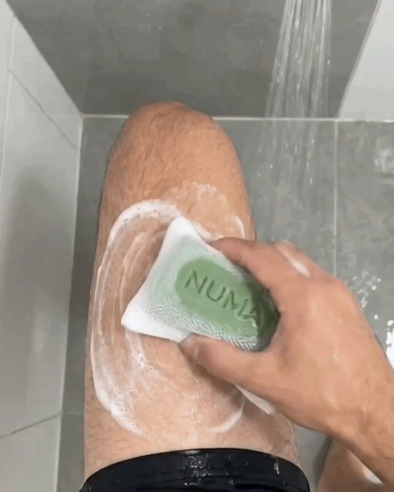 להקציף ולמרוח